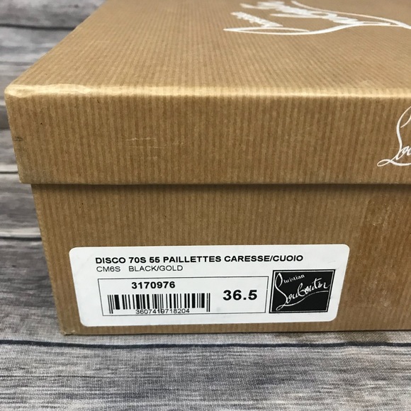 New Christian Louboutin Disco Paillettes Booties - Picture 8 of 8